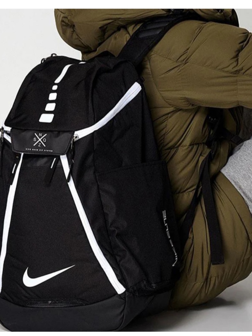 NIKE ELITE Quad Zip System 2.0 Hoops Utility School Basketball Backpack Bag